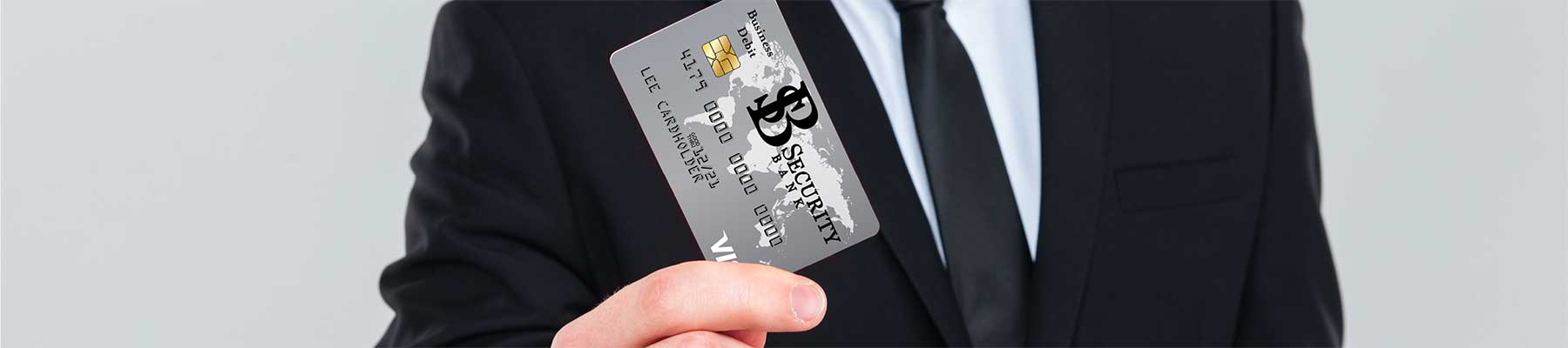 Business Debit Card Banner