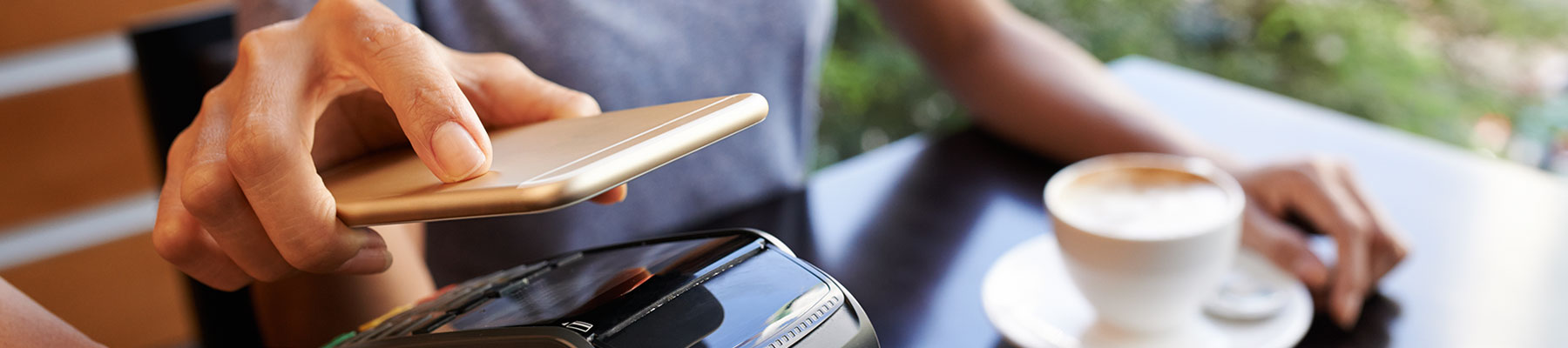 paying with a phone